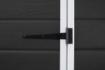 KETER ESSENTIAL 6x4 domek tmavě šedá/černá