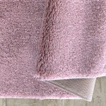 DumDekorace Shaggy koberec s vysokým vlasem růžový Šířka: 120 cm | Délka: 170 cm