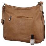 Stylová dámská kabelka přes rameno Casmine, světle hnědá
