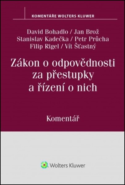 Zákon odpovědnosti za přestupky řízení nich