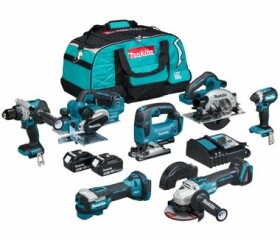 Makita DLX7019TX1 / Sada aku nářadí / 18V / 2x 5.0Ah (DLX7019TX1)