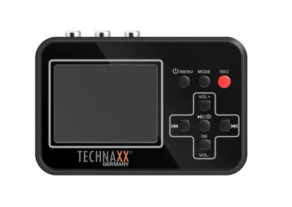 Technaxx TX-182 Video Grabber- převod videa / VGA 640x480. QVGA 320x240 / AVI|JPG / 2.4” (4980)