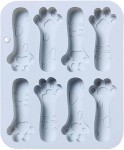 Dortisimo Silikonová forma Tlapky 8 cm