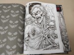 Horror Coloring Book, antistresové omalovánky, ArauK Design