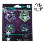 Colorino magnetická záložka, Tim Burton 2, 4 ks, mix motivů