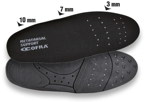 Stélka Cofra METATARSAL SUPPORT Velikost boty: 41, pracovní vložky