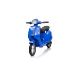 Mamido Dětský elektrický skútr Retro 23 modrý