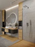 Sada podomítková s baterií podomítkovou 2F Paros Invena Trend, chrom BS-09-001-L