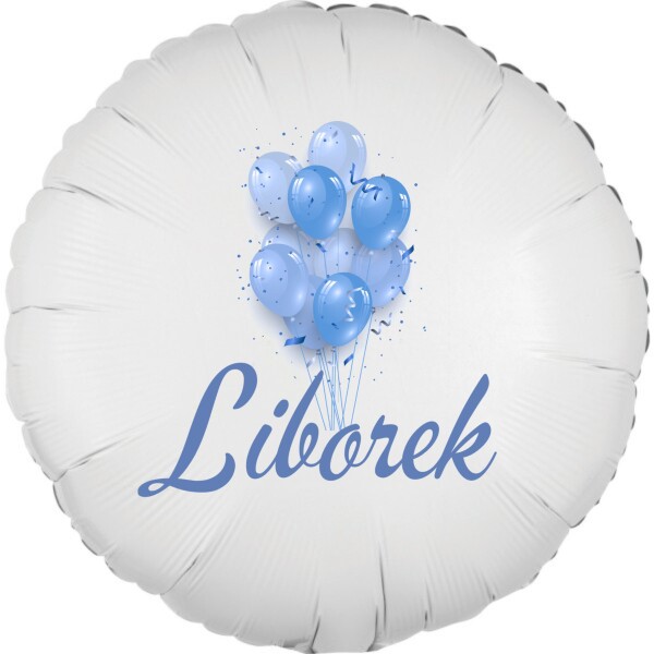 Liborek - balónek s jménem - Balonky.cz Liborek - balónek s jménem - Balonky.cz