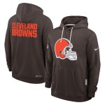 Nike Pánská mikina Cleveland Browns NFL 2025 Sideline Standard Issue Hoodie Velikost: M