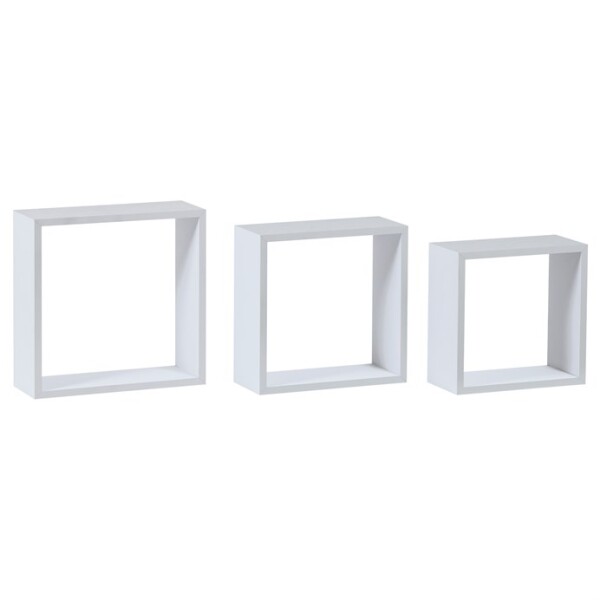 Polička, mdf, bílá, P-008 WT2