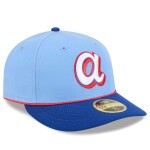 New Era Pánská kšiltovka Atlanta Braves MLB Authentic City Connect Low Profile 59FIFTY Fitted Velikost: 7 3/8