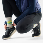 Dámské merino ponožky SMARTWOOL Women's Run Cold Weather Targeted Cushio, Ash velikost: 42-45 (L)