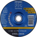 PFERD 62017950 E 180-4,1 PSF STEELOX brusný kotouč lomený Průměr 180 mm Ø otvoru 22.23 mm nerezová ocel, ocel 10 ks