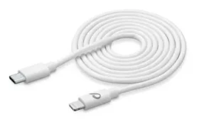 CellularLine USB-C datový kabel s konektorem Lightning 200 cm bílá (USBDATAC2LMFI2MW)