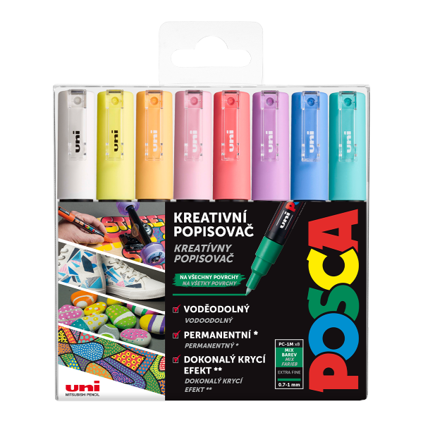 Posca PC-1M, mm,