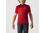 Castelli Neo Prologo dětský dres krátký rukáv červená vel. 8
