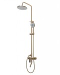 REA - Sprchový set s baterií 150mm VERSO kartáčované zlato REA-P9146