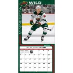 JF Turner Kalendář Minnesota Wild NHL 2026 Wall Calendar