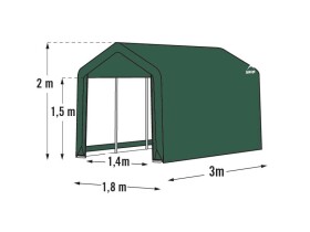 Náhradní plachta pro přístřešek – ShelterLogic 1,8 × 3,0 m