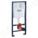 GROHE - Rapid SL Set předstěnové instalace, sprchovací toalety a sedátka Tece, tlačítka Skate Cosmo, Rimless, SoftClose, chrom 38528SET-KT