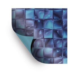 Bazénová folie AVfol Decor - Mozaika Electric; 1,65m šíře, 1,5mm, 25m role