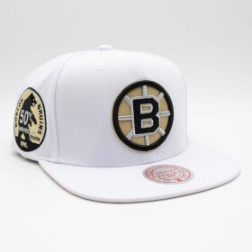 Mitchell & Ness Pánská kšiltovka Boston Bruins NHL Winter White Snapback