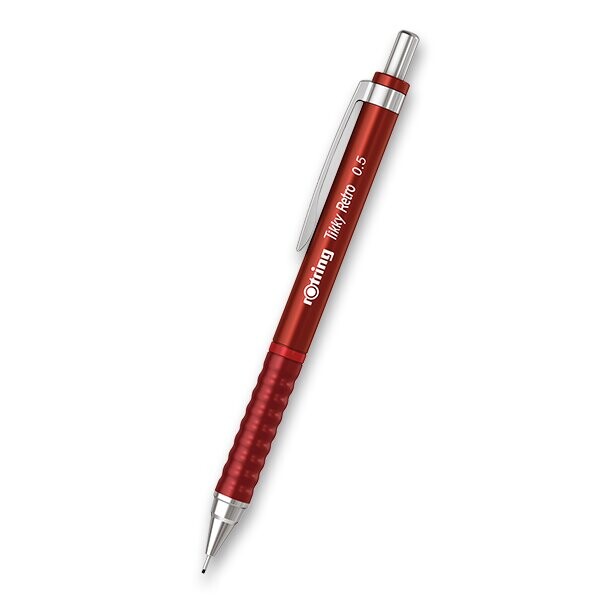 Mikrotužka Rotring Tikky Retro, 0,5 mm - červená