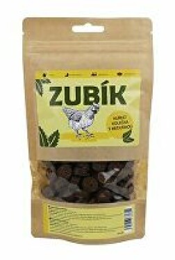 Pochoutka ZUBÍK Kuřecí kolečka s meduňkou 200g