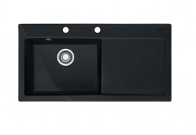FRANKE - - Mythos Keramický dřez MTK 611-100/2, 100x51 cm, Onyx 124.0335.863