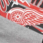 New Era Pánská mikina Detroit Red Wings NHL Sport Classics Oversized Hoodie Velikost: M