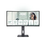 AOC MT VA LCD WLED 34" CU34P3CV - VA panel, 3440x1440, HDMI, DP, USB-C, 4xUSB 3.2, repro, vysk. stavitelny, zakriven EDF_147911