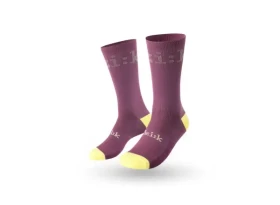 Fizik Team Edition cyklistické ponožky Grape vel. M (40-43)