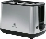 Rozbaleno - Electrolux E3T1-3ST stříbrná / Topinkovač / 800 W / 2 sloty / 7 stupňů opékání / rozbaleno (E3T1-3ST.rozbaleno)