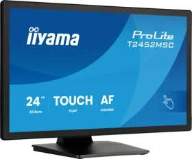 24" iiyama ProLite T2452MSC-B2 černá / Dotykový monitor / IPS / 1920x1080 / 120 Hz / 5ms / HDMI / DP / repro / VESA (T2452MSC-B2)