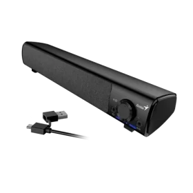 GENIUS Wireless Soundbar 220BT černá / Reproduktor / Bluetooth / USB / 4W (31730060400)
