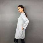 HOSH Dámské šaty Kelis Velikost: UNI, Barva: Béžová