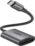 Ugreen Čtečka paměťových karet USB-C šedá / Čtečka paměťových karet / SD / microSD / USB 3.2 Gen 1 (CM401)