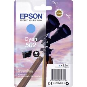Epson Ink T02V2, 502 originál azurová C13T02V24010