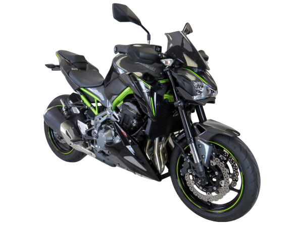 Kawasaki Z900 17-25, Z900 SE 21-25 Klín pod motor - Matná černá-stříbrná mřížka