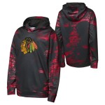 Outerstuff Dětská mikina Chicago Blackhawks NHL Team Dynamics Pullover Sublimated Velikost: Dětské M (136 – 152)