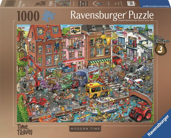 Puzzle Ray´s Comic: Moderní doba 1000 dílků