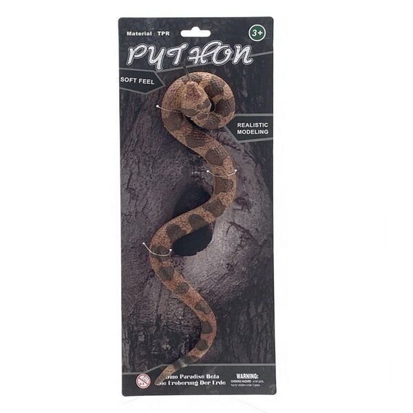 Had krajta gumový měkký 17 cm