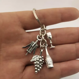 Ptakoviny.cz Přívěšek na klíče - pro milovníky vína