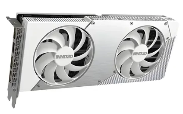 INNO3D GeForce RTX 5060 Ti Twin X2 OC White 8GB / Grafická karta / 8GB GDDR7 / 128-bit / PCIe 5.0 (N506T2-08D7X-193075W)