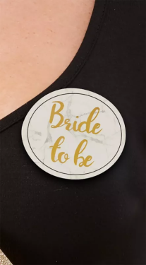 Smiffys.com Placky na rozlučku - 5 ks