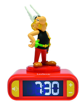 Lexibook budík Asterix se svítící figurkou - Alltoys Lexibook