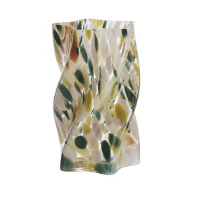 MADAM STOLTZ Skleněná váza Dotted Glass, multi barva, sklo