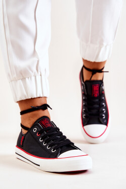 Leather Sneakers BIG STAR JJ274129 Black