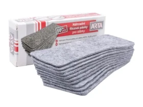 ARTA Náhradní filcy pro stěrky SLIM a DUO 10 ks (DI-123)